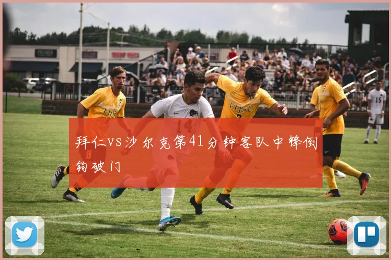拜仁vs沙尔克第41分钟客队中锋倒钩破门